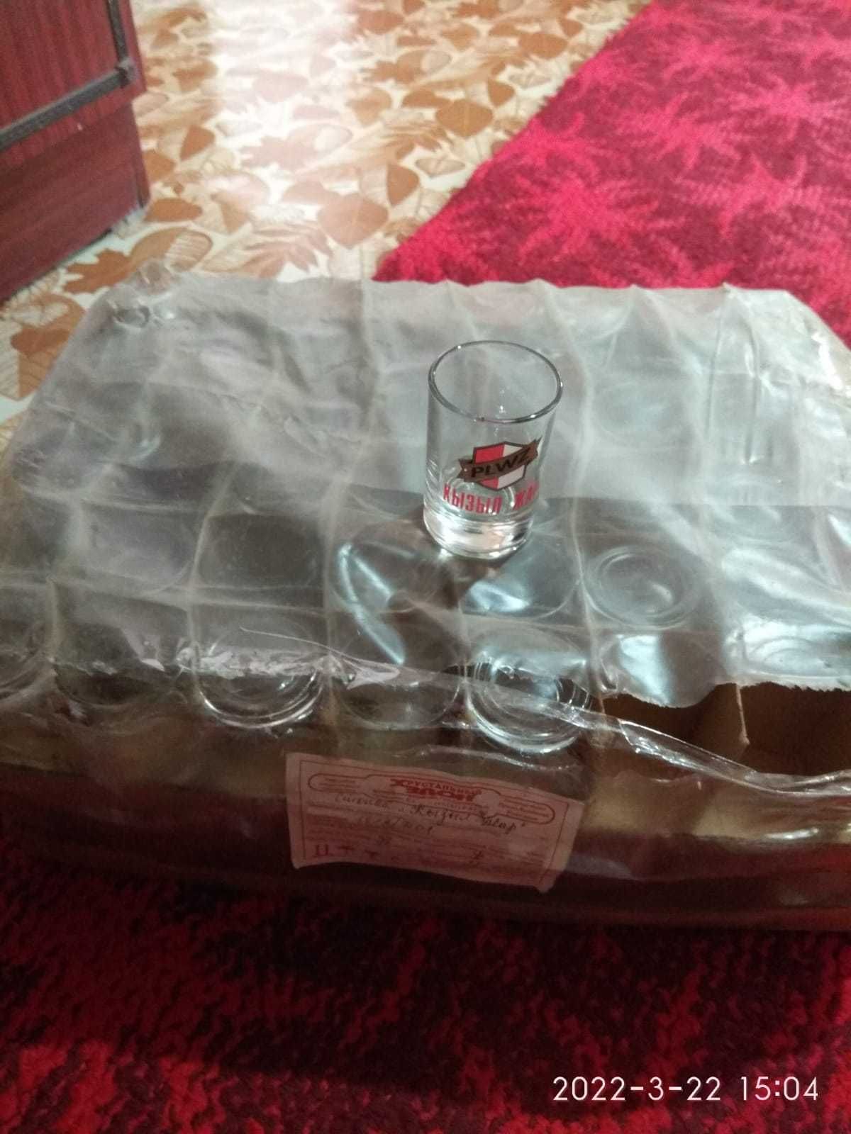 Стопки водочные новые