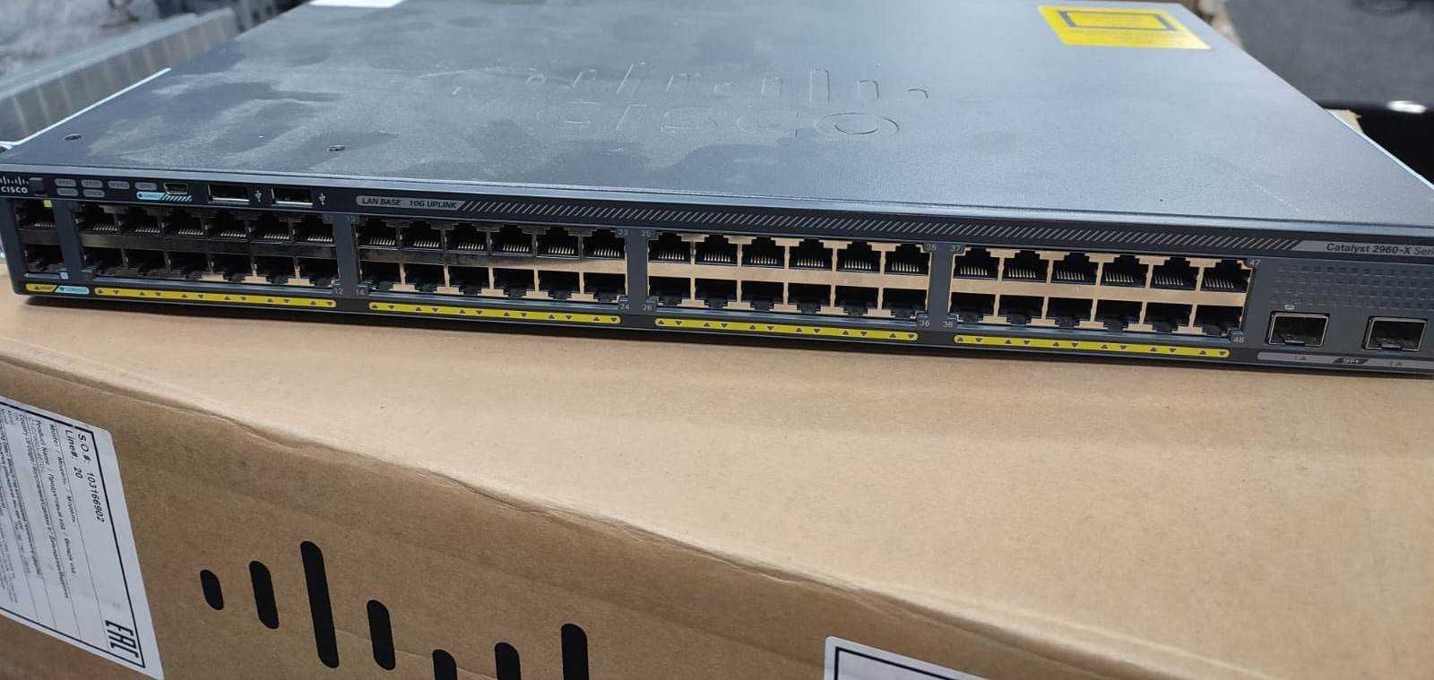 Коммутатор Cisco Catalyst 2960-X Seies