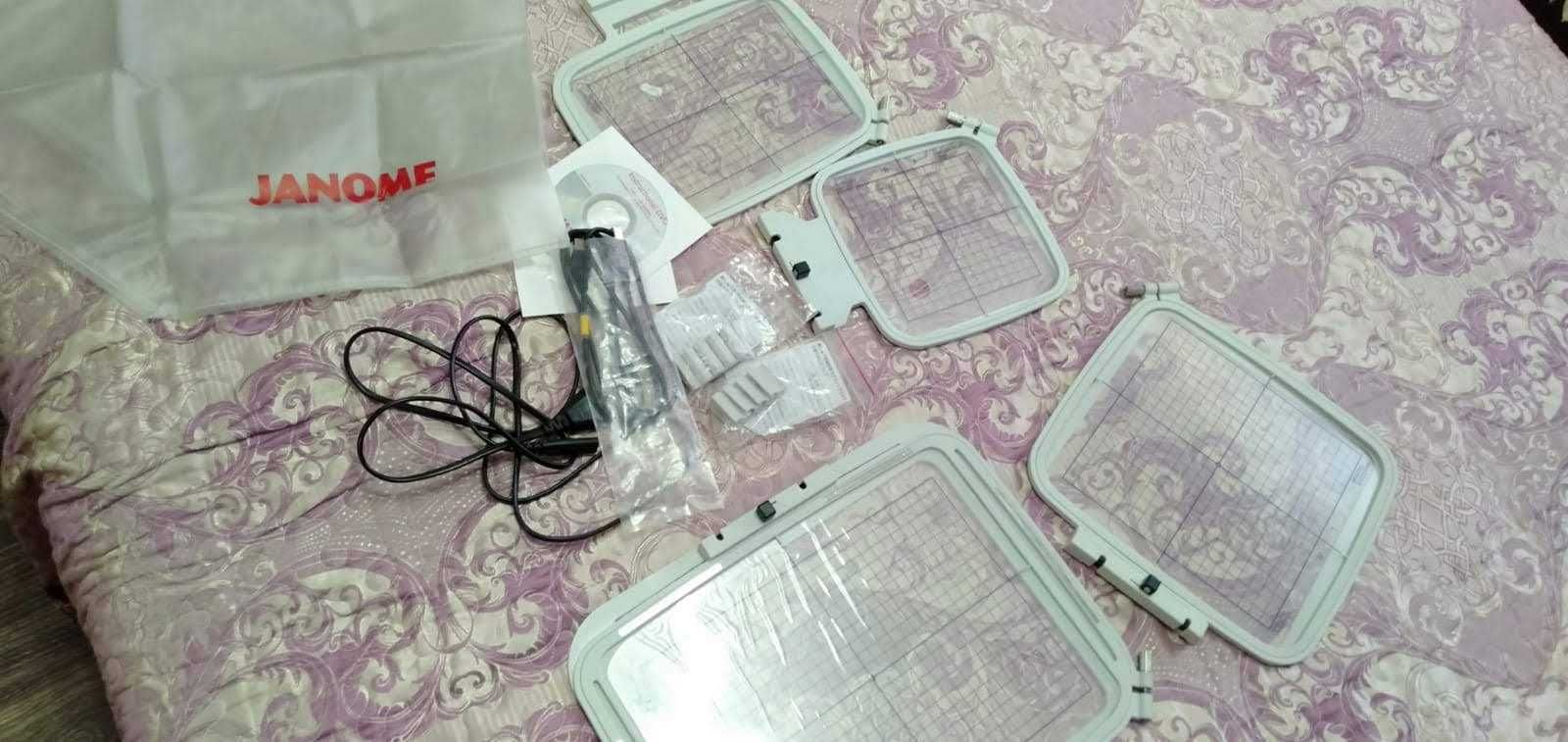Швейная вышивалная машина janome craft 500e