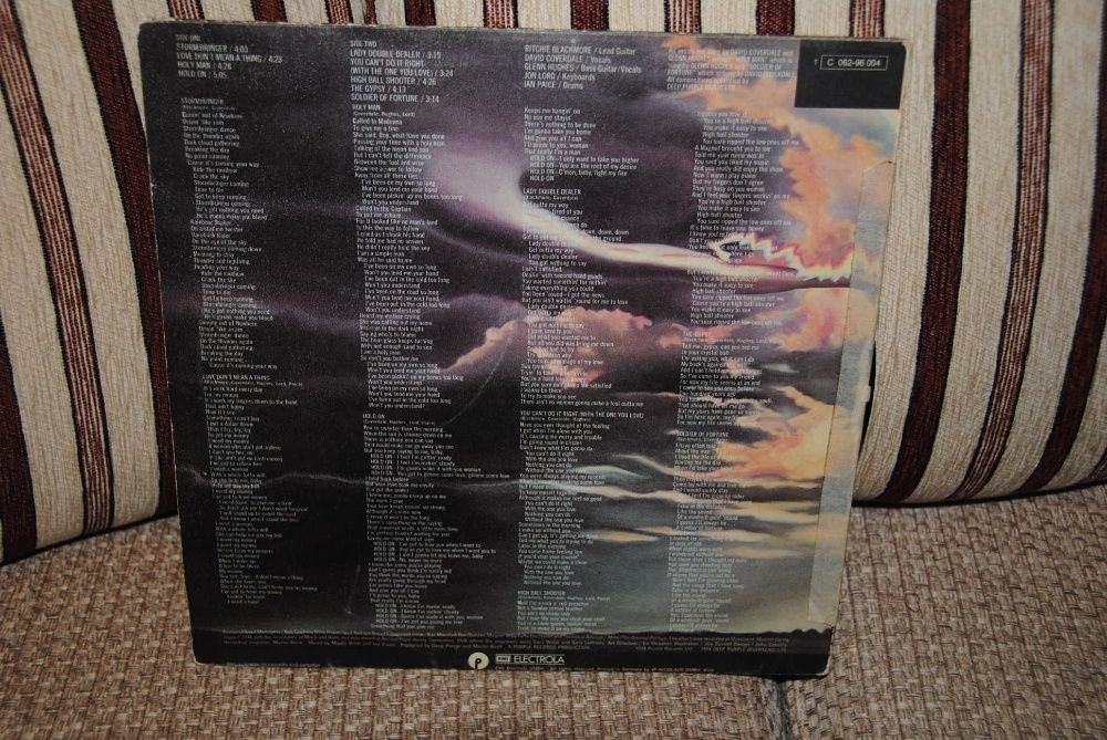 Виниловая пластинка DEEP PURPLE - Stormbringer 1974