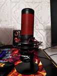 Микрофон HyperX QuadCast + Кранштейн