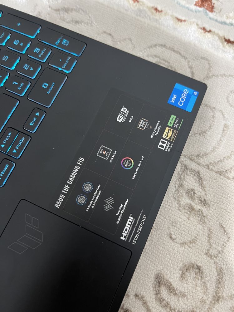 Asus Tuf Gaming Ноутбук