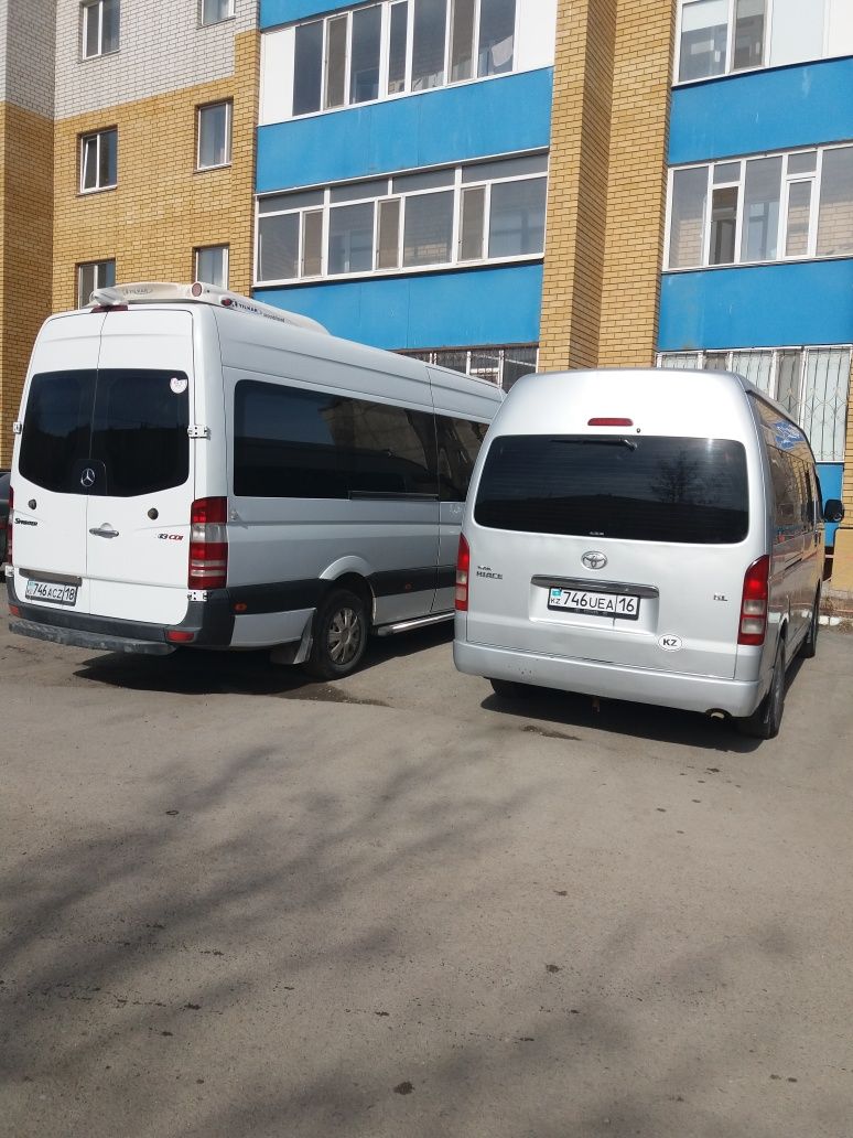Пассажирские перевозки Мерседес Спринтер. ТОЙОТА ХАЙС