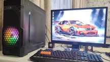 Игровой компьютер Ryzen5 4500 GTX1060 6Gb LCD 24"