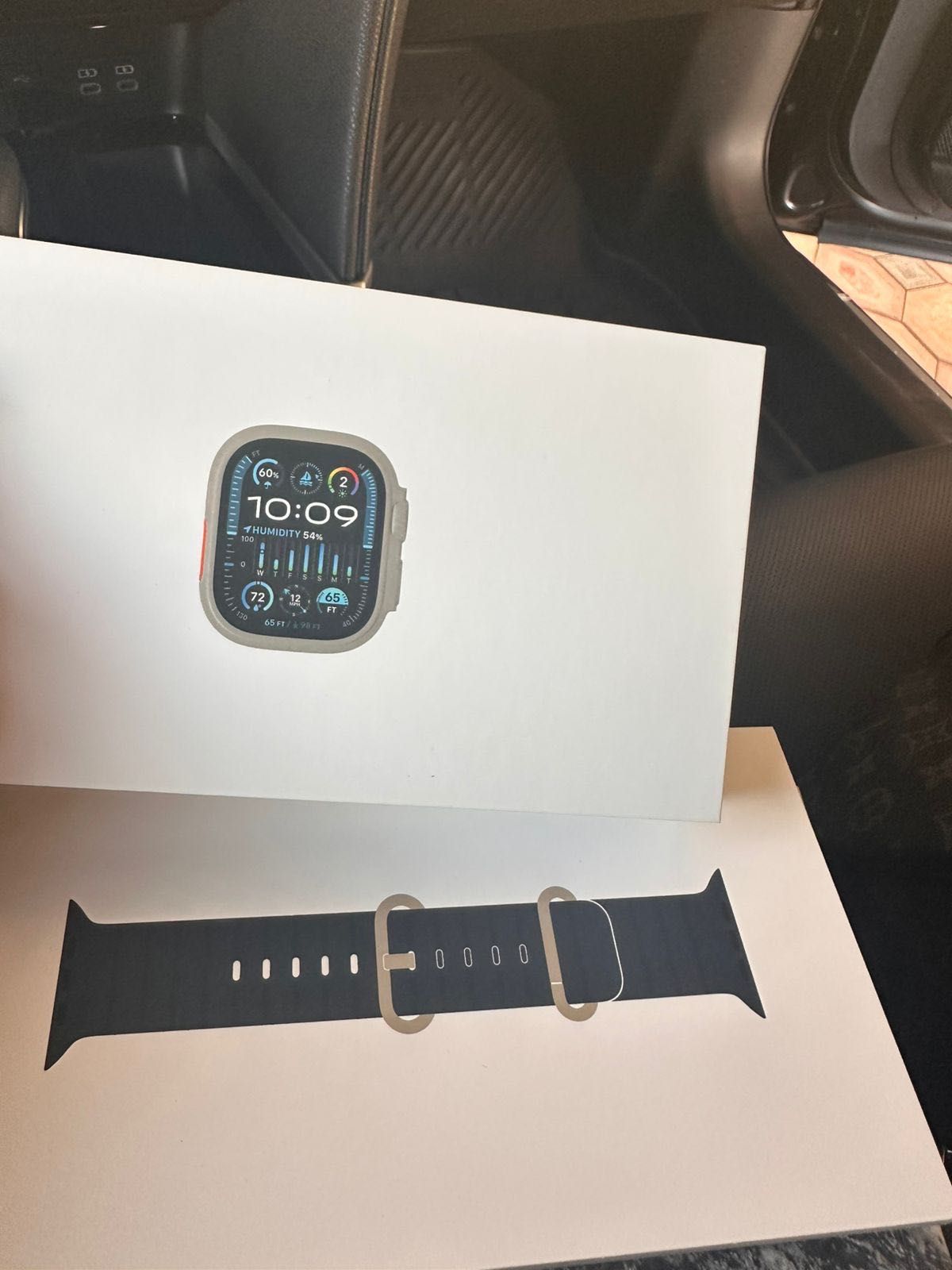 Часы APPLE WATCH ULTRA 2 49 mm titanium blue