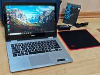 DELL Сенсорный Core i5 ОЗУ 16Гб SSD M2 512 ультрабук Ноутбук Мощный