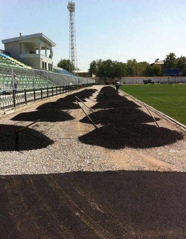 Асфальтирование, укладка асфвльта