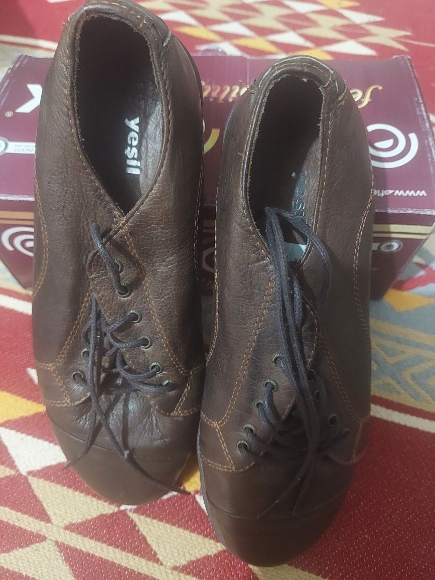 Ботинки, Кожа, Турция