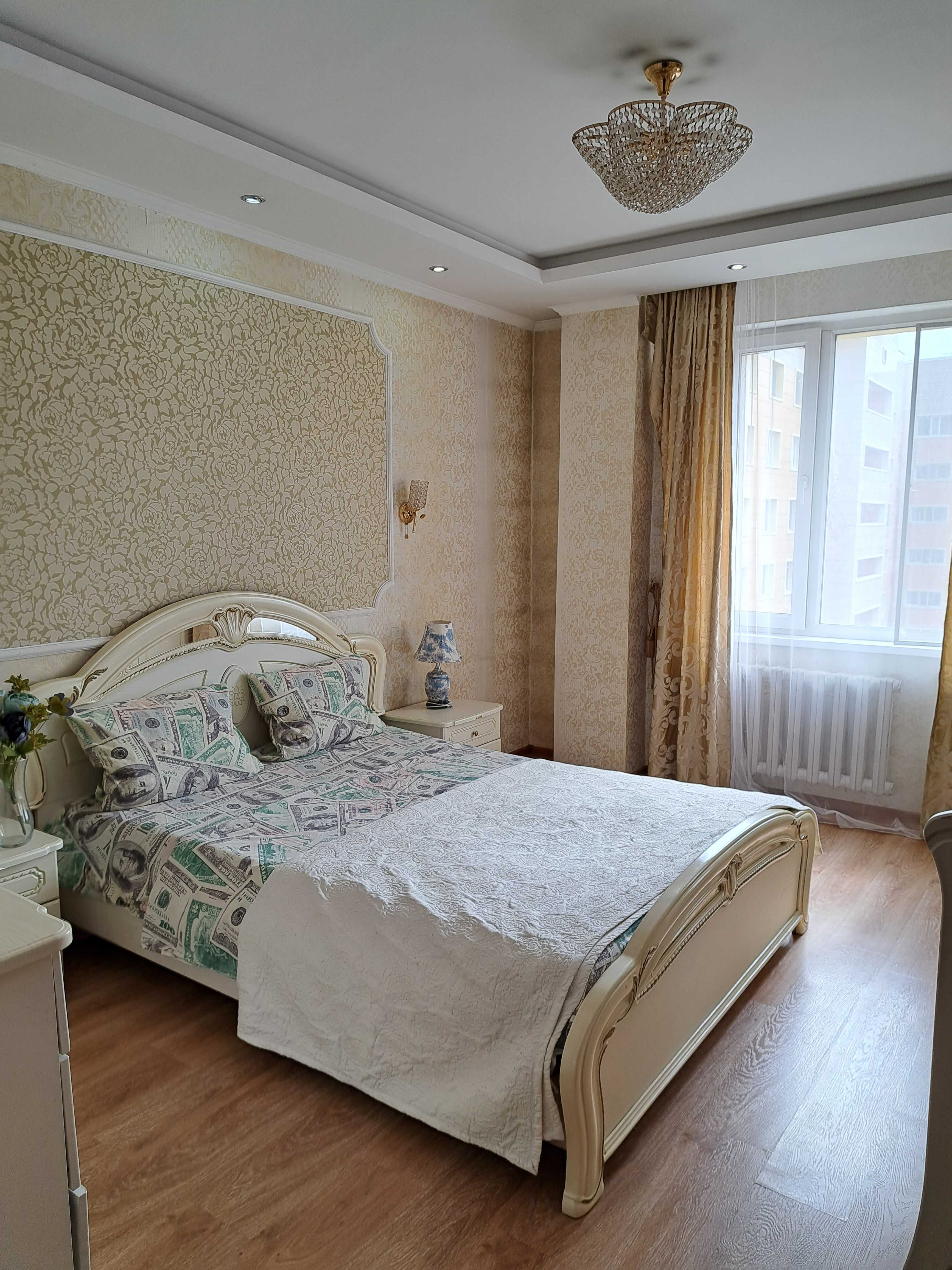 3-х ком,3кровати+диван ТРЦ Керуен, Байтерек.Абу Даби квартира посуточ