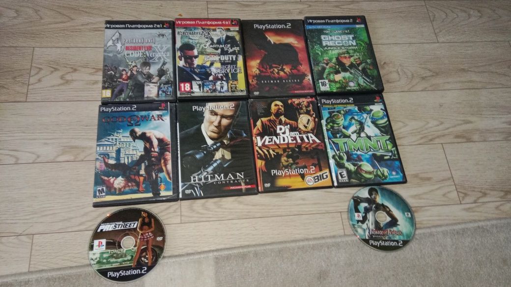 Продам Диски на PS2 Штамповка,Пиратка