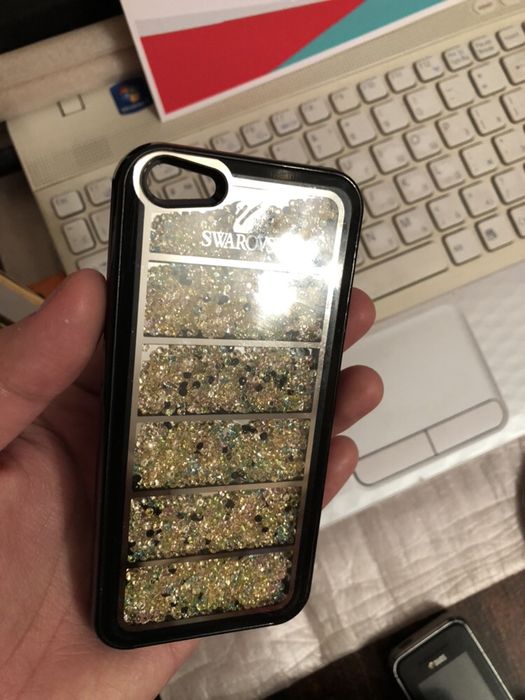 swarovski чехол на iphone 5, 5S.