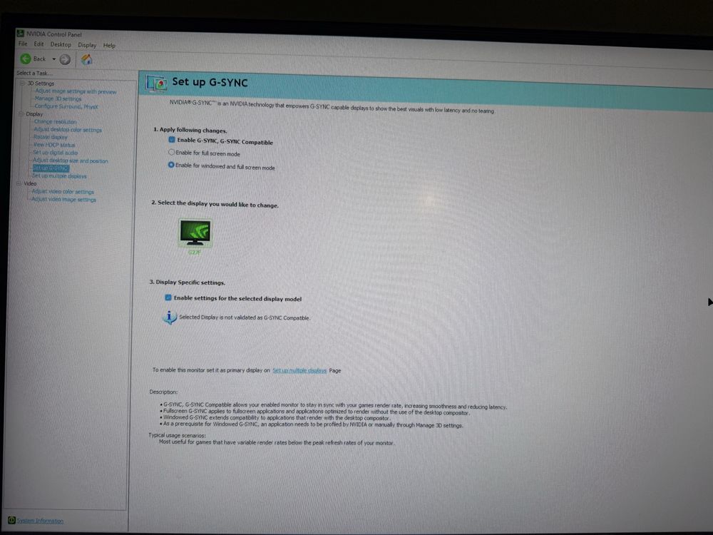 Монитор Gigabyte G27F 165HZ , 27 Дюймов