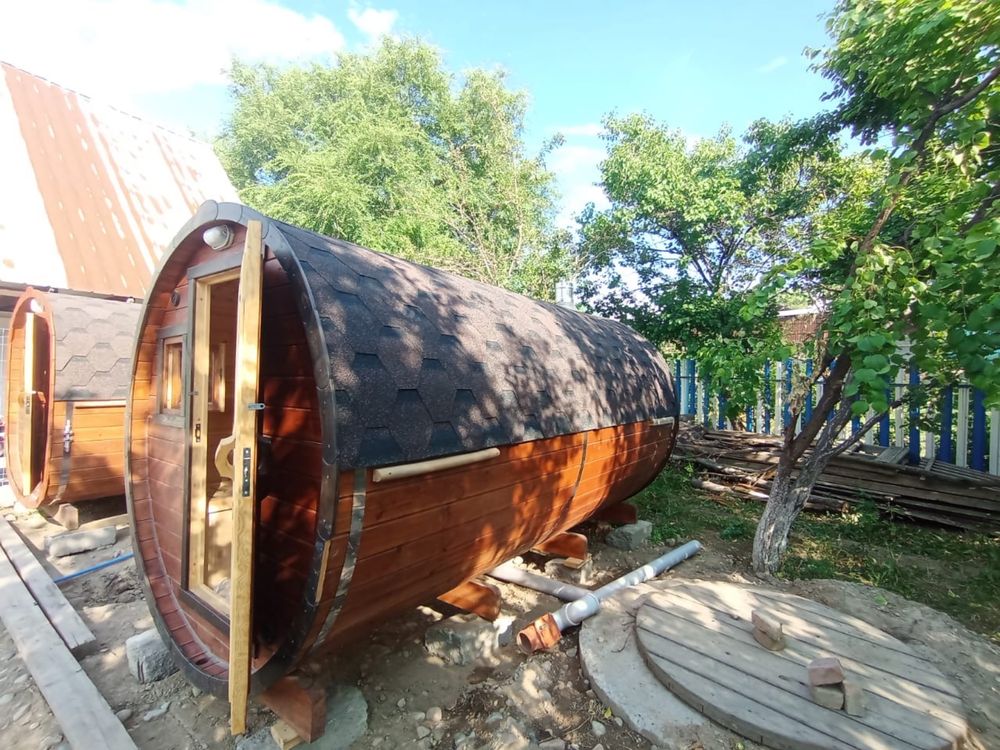 Кедровый баня бочка новый
