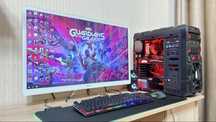 Игровой компьютер Core i5/16GB/SSD/HDD/RX 580 4GB +32 дюймовый монитор