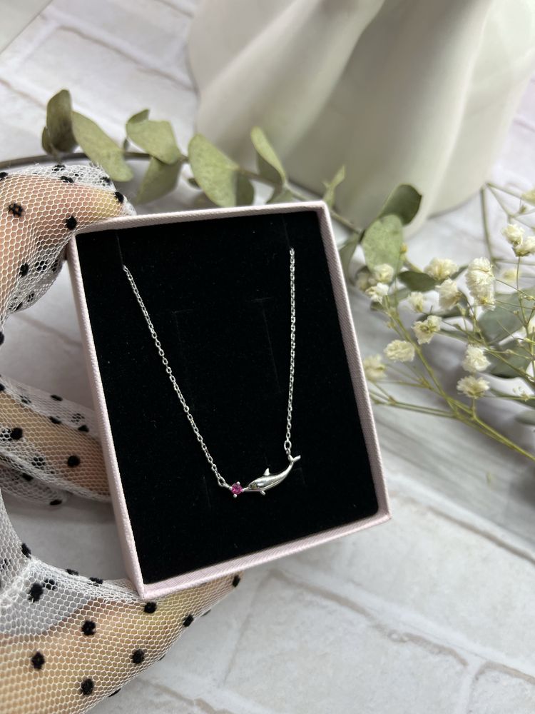 Серебро женские Цепочки Колье Кулон Цепочка Кумыс Алка Подвеска
