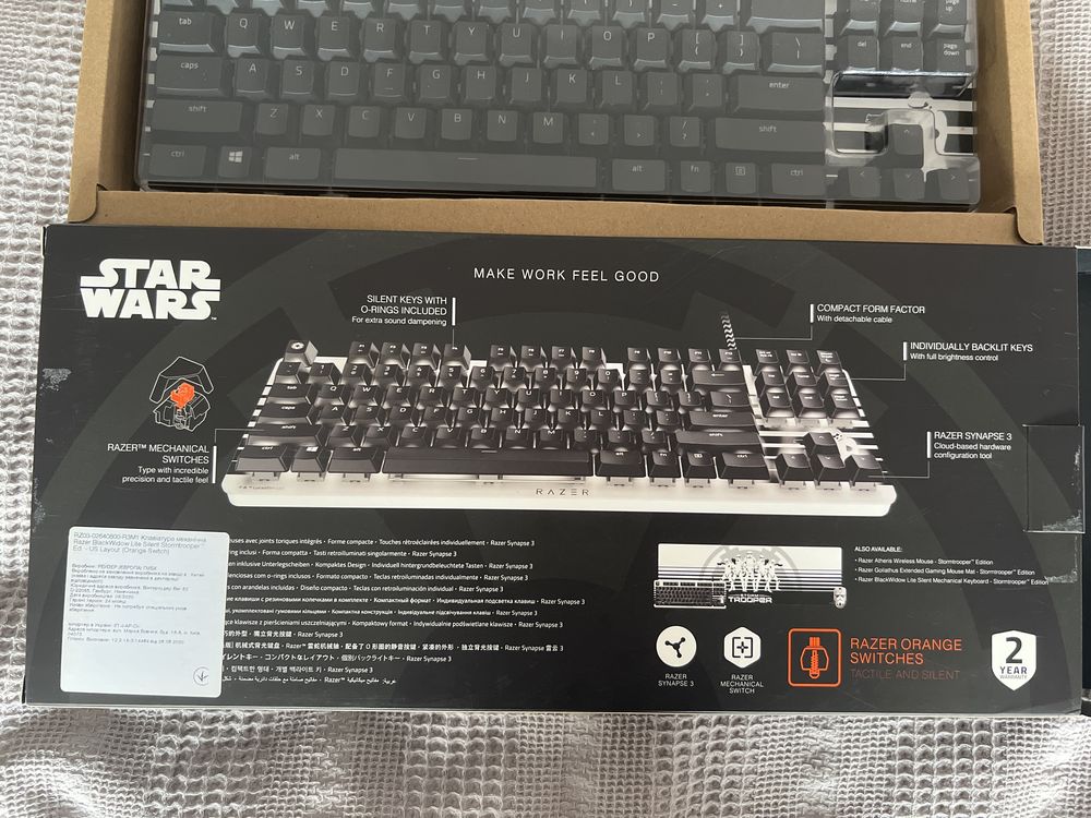 Клавиатура механическая RAZER BLACKWIDOW