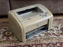 Продам принтер HP LaserJet 1018, печать, картридж