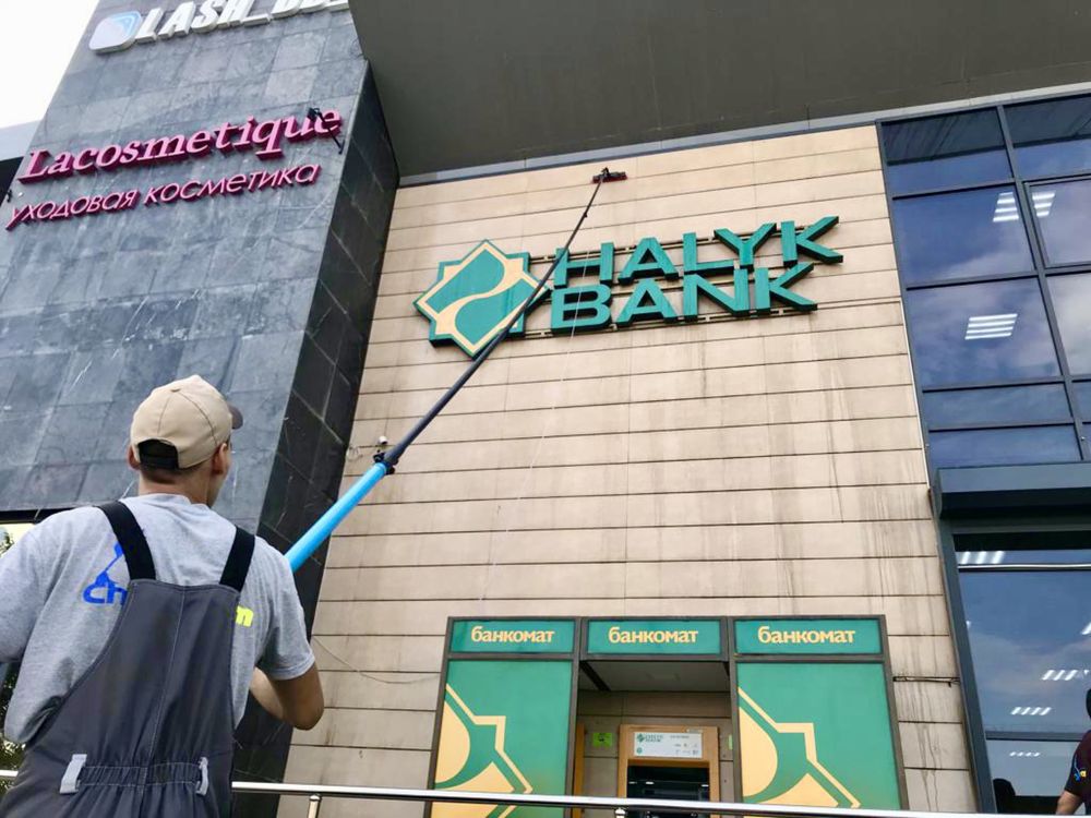Мойка фасадов зданий и сооружений