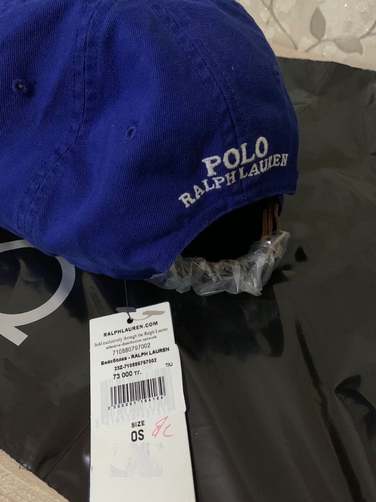 POLO RALPH LAUREN Итальянский Кепка новый на этикетке.