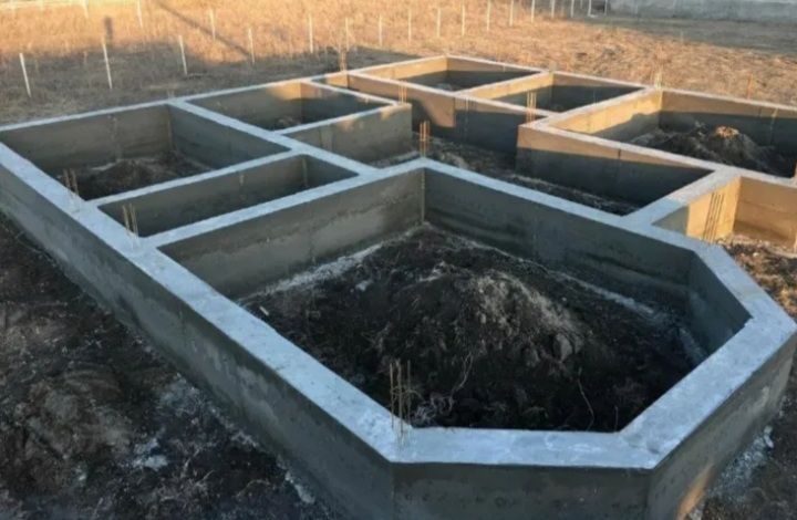 Заливаем фундамент Алматы заливка фундамента бетон под ключ опалубка