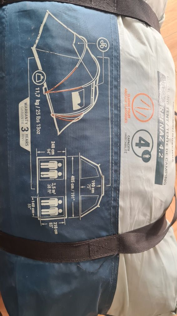 Продам палатку 3х комнатную