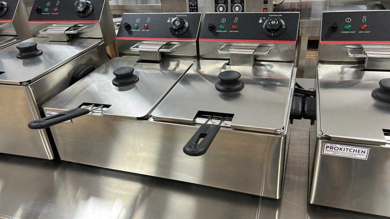 Фритюрница, чикен аппарат, фритюр электрический, газовый от 6 до 30 л