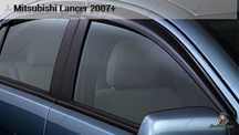 Ветровики оригинал MITSUBISHI LANCER X с 2007 г.