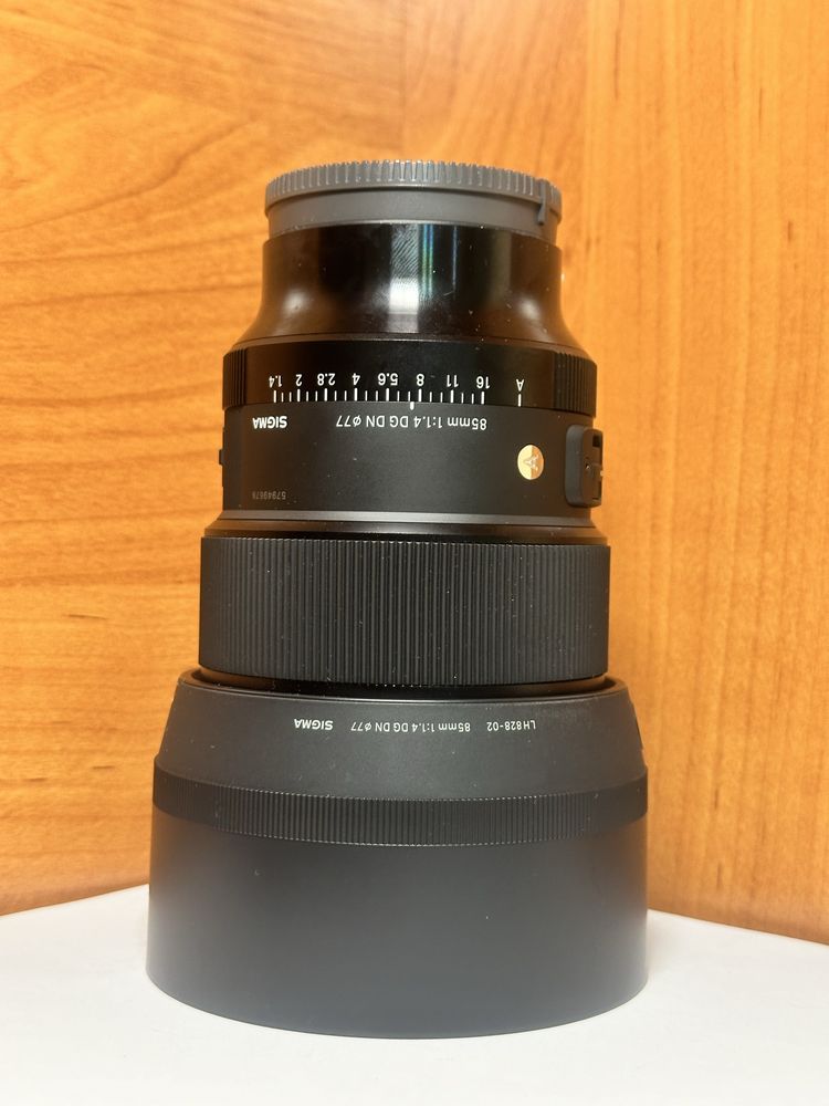 Sony 85 mm f1.4 Sigma ART