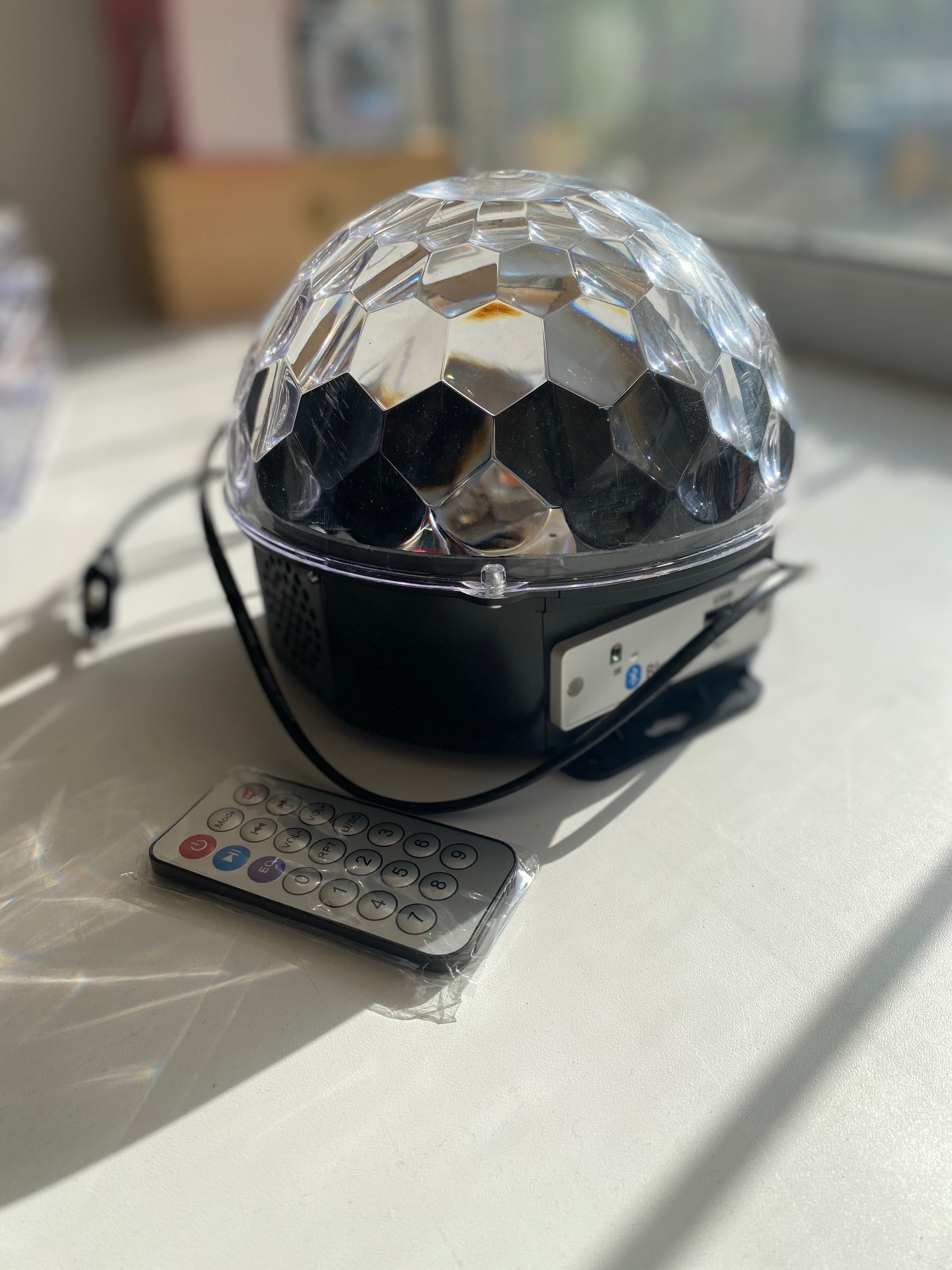Новый Музыкальный Светодиодный LED-шар Bluetooth
