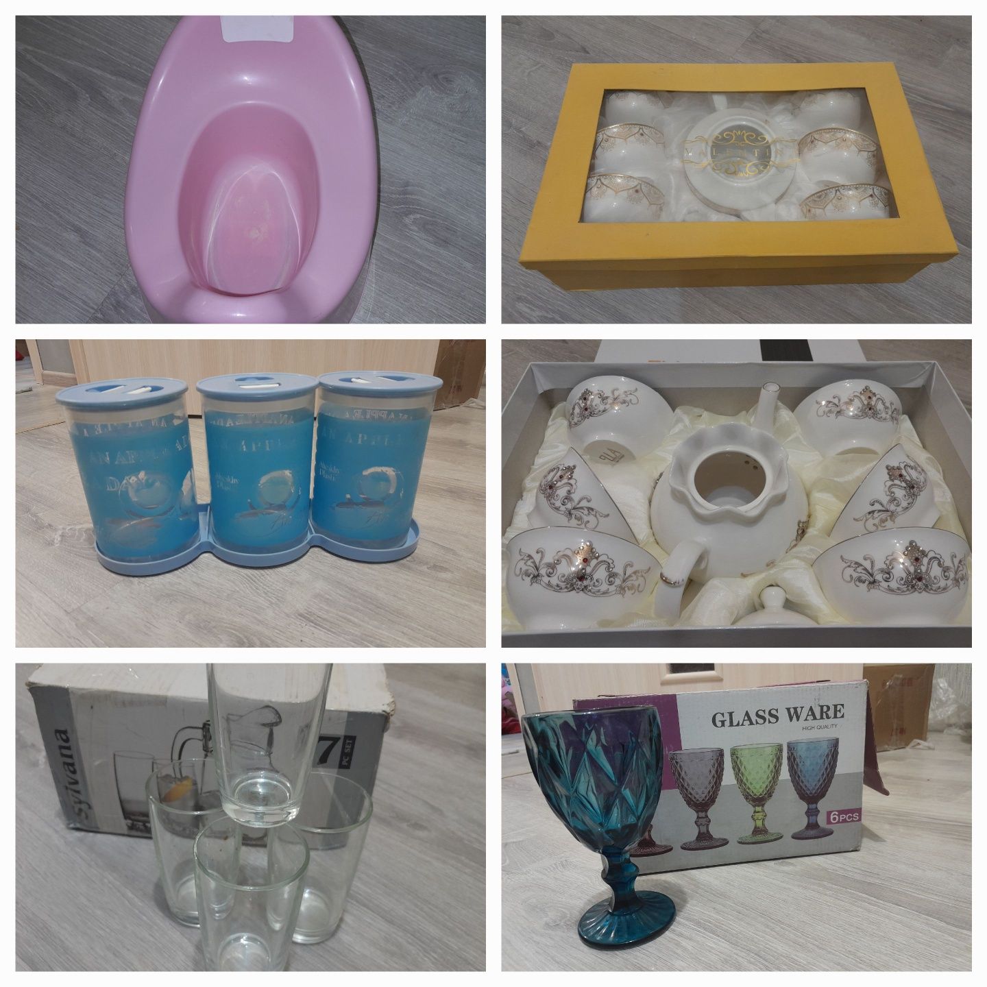 Продам пластмассовые баночки для круп и сахар