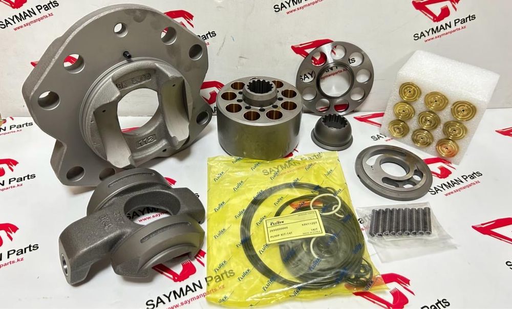 Запчасти для гидронасосов экскаваторов: FLUTEK KAWASAKI