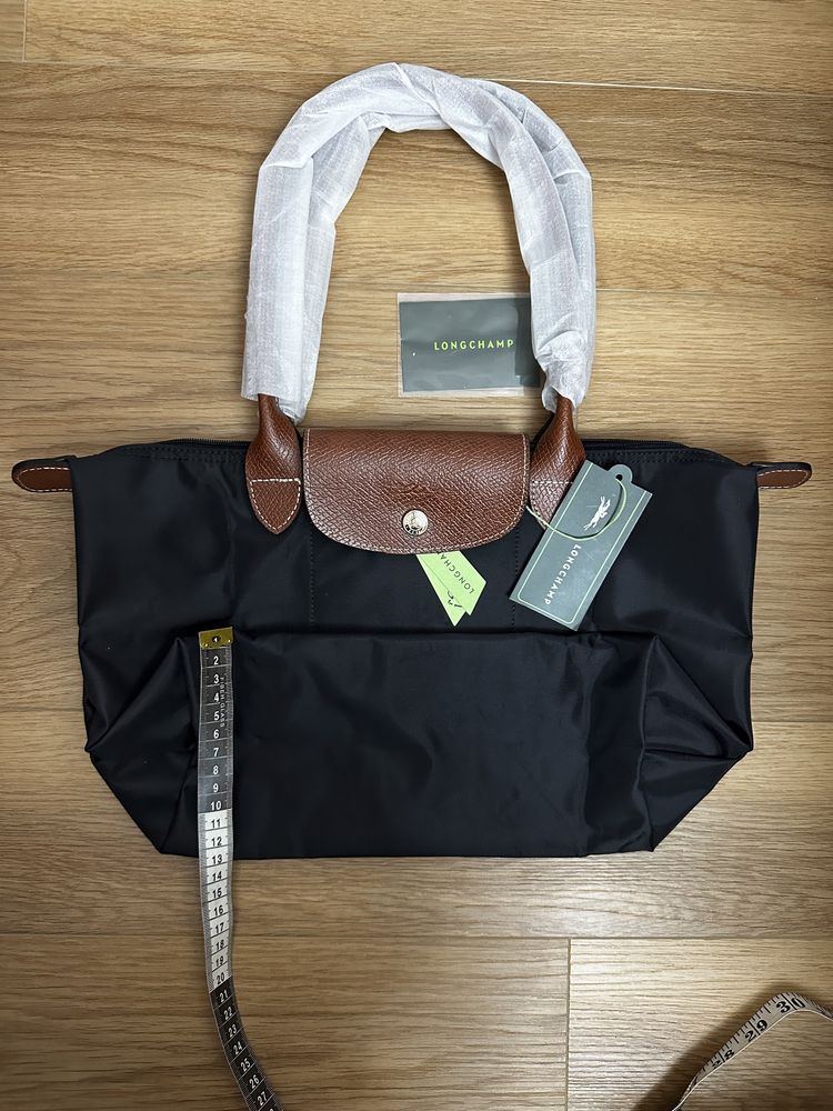 Сумка Longchamp новая размер М черная
