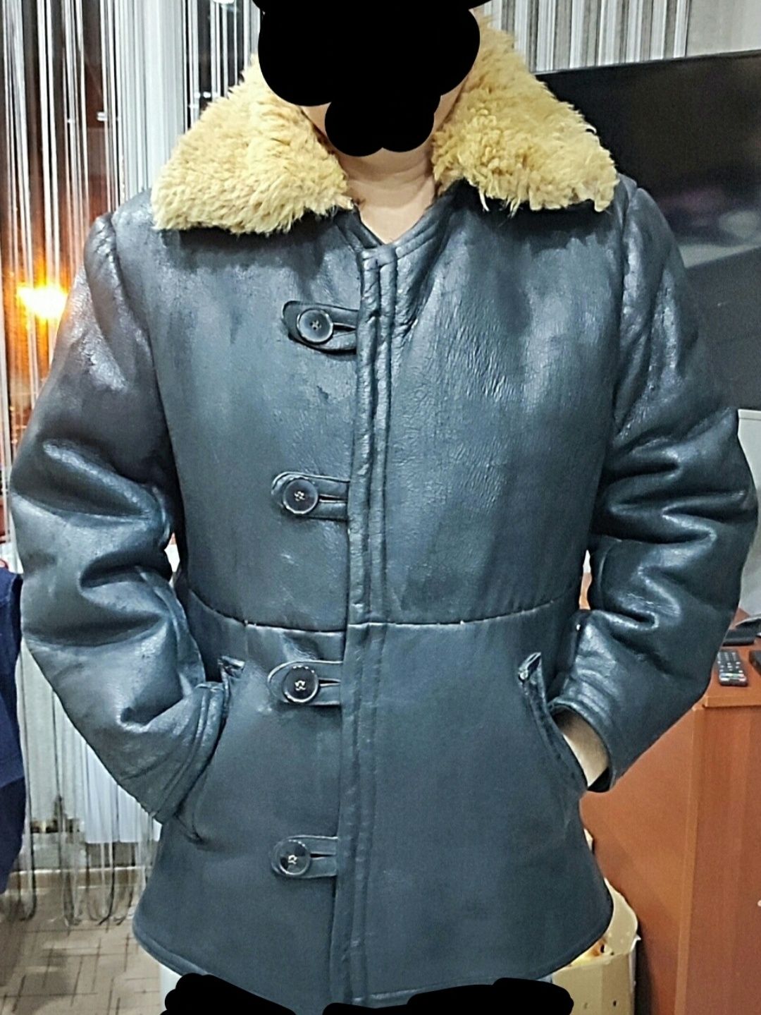 Дублёнка тулуп .