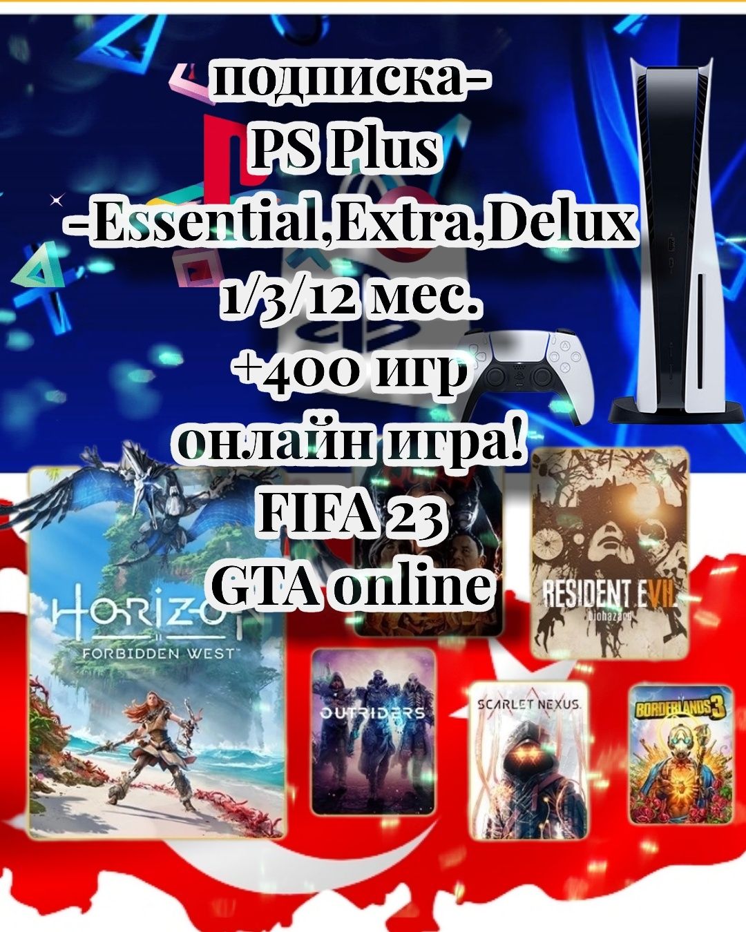 Игры установка PS 4/5 гарантия