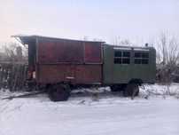 Продам будку вагон двухкомнатную на колёсах