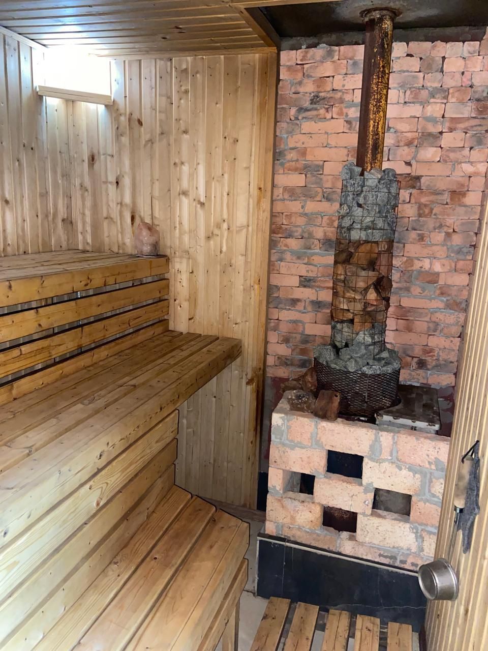 Новая баня на дровах 1500 тг/час
