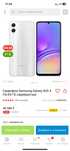 Смартфон Samsung Galaxy A05 4 ГБ/64 ГБ серебристый