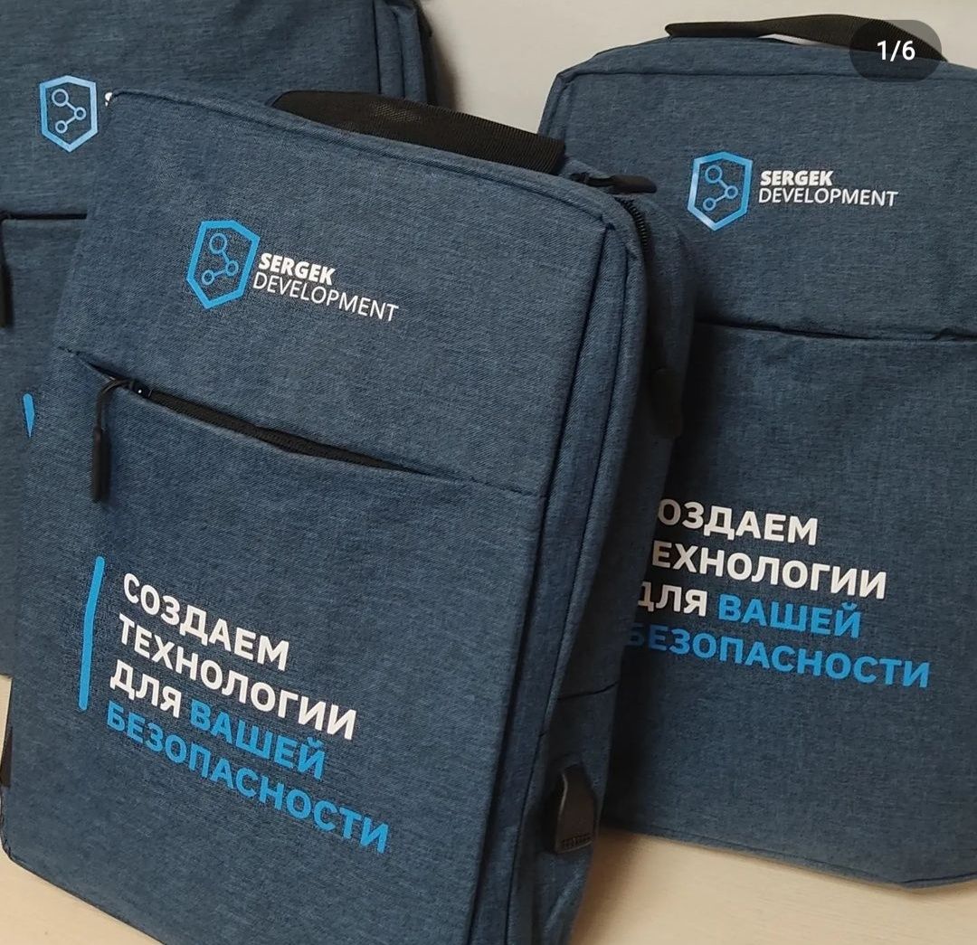 Нанесение логотипа на рюкзаки. Нур-Султан.