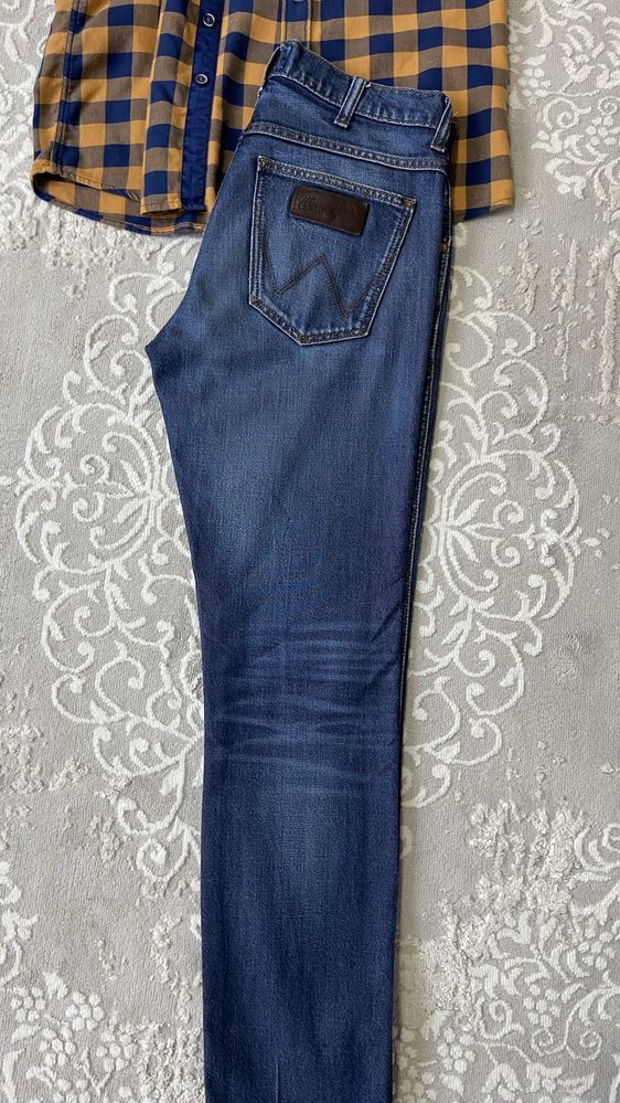 Мужские джинсы Wrangler + В ПОДАРОК мужская рубашка OT U.S.POLO