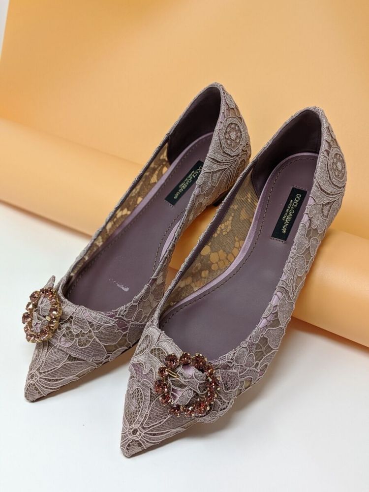 Балетки Dolce&Gabbana с камнями