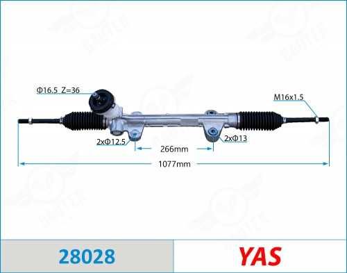 Рулевая рейка HYUNDAI ELANTRA MD/UD 11-15 электромеханический