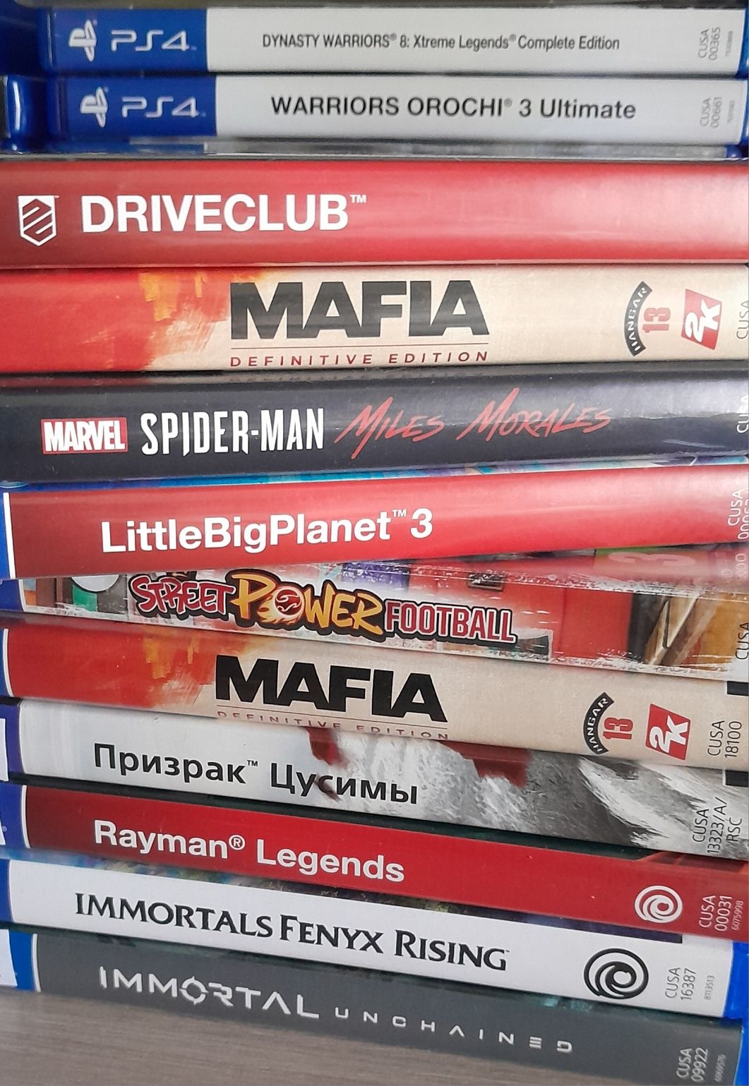 Ассортимент игр для ps4,ps5 [читаем,пишем]