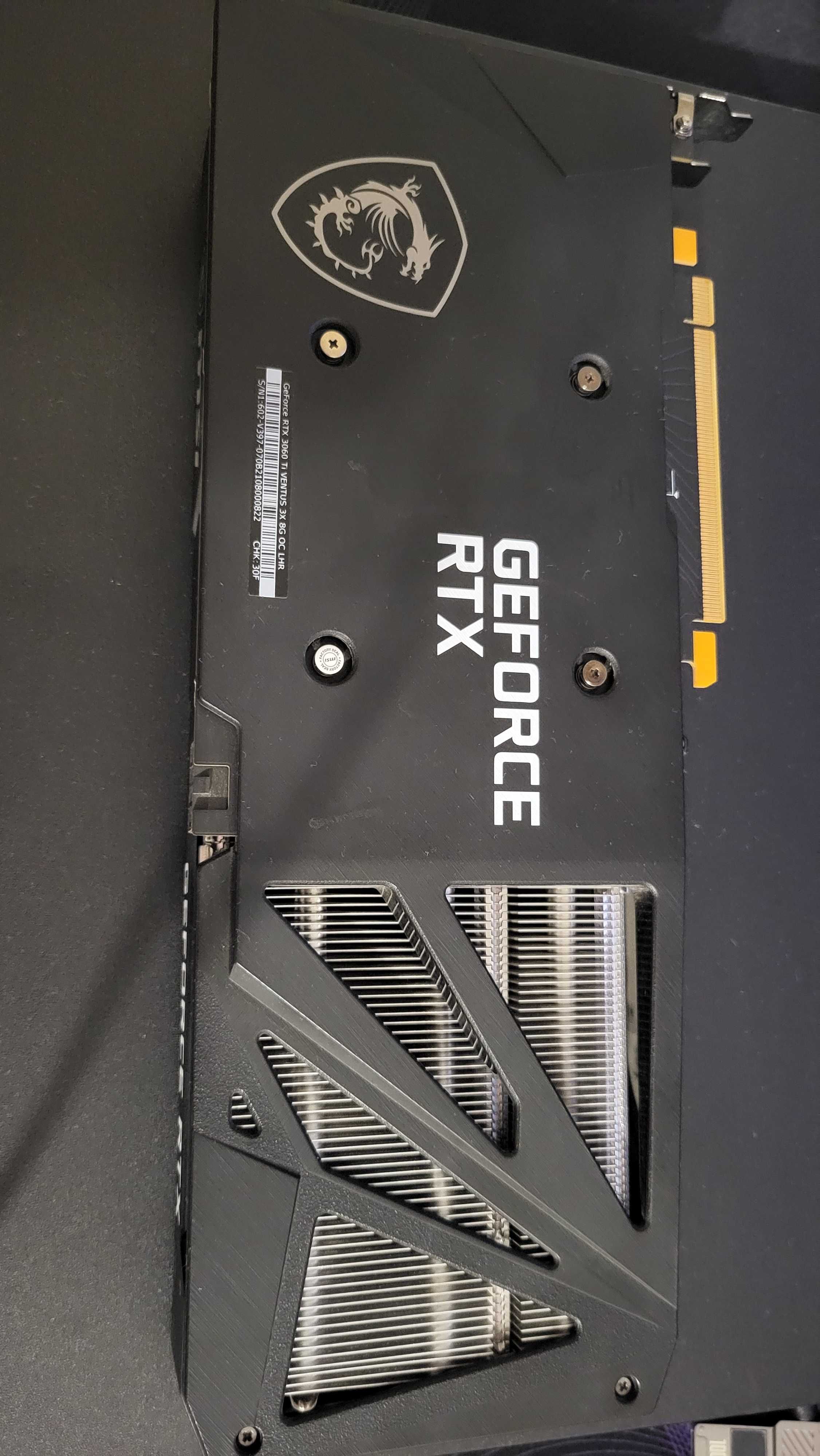Видеокарта MSI Nvidia RTX 3060ti 6ГБ