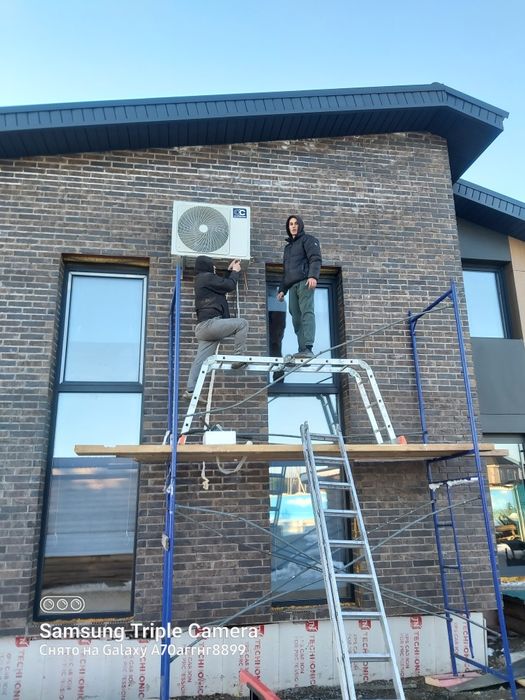 Установка кондиционеров Монтаж кондиционера
