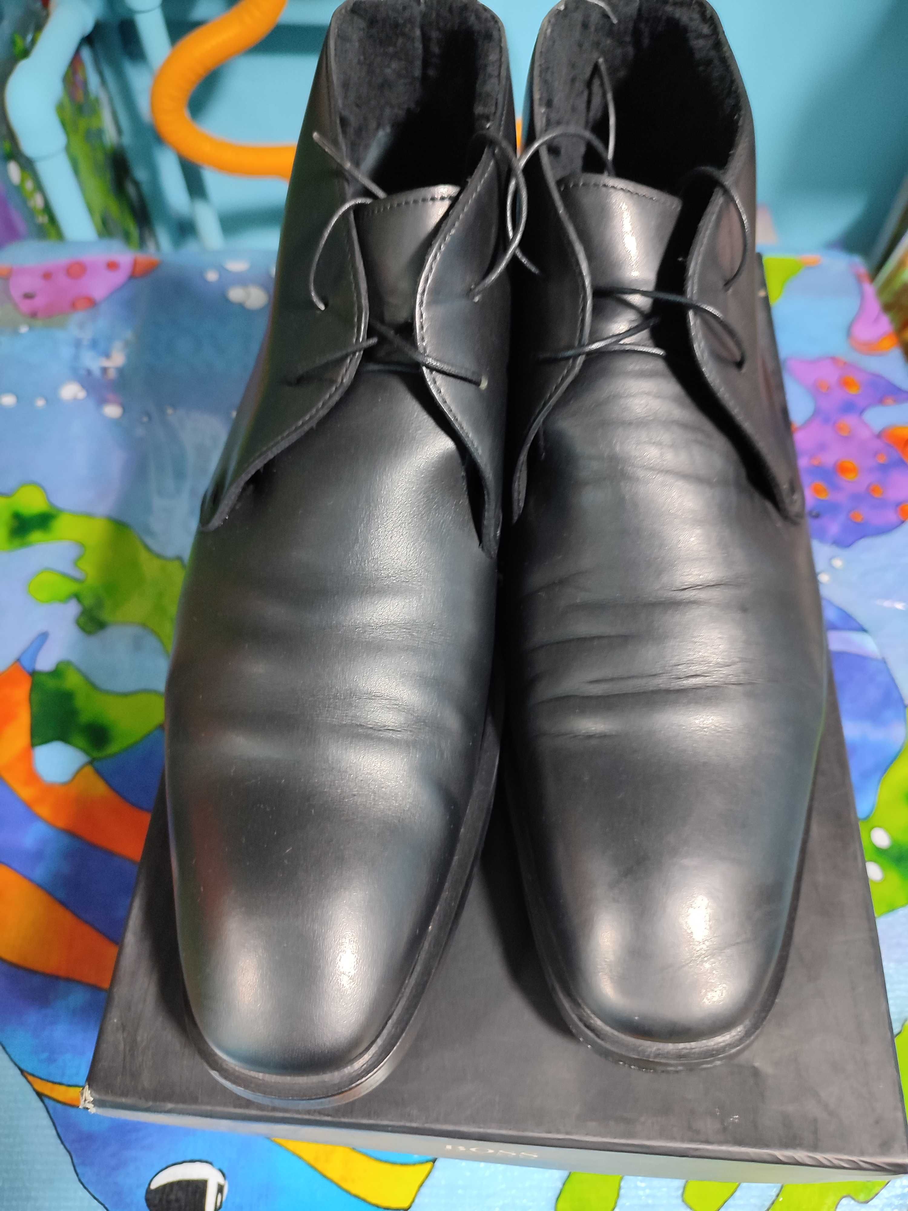 Продам зимние мужские ботинки BOSS Hugo BOSS