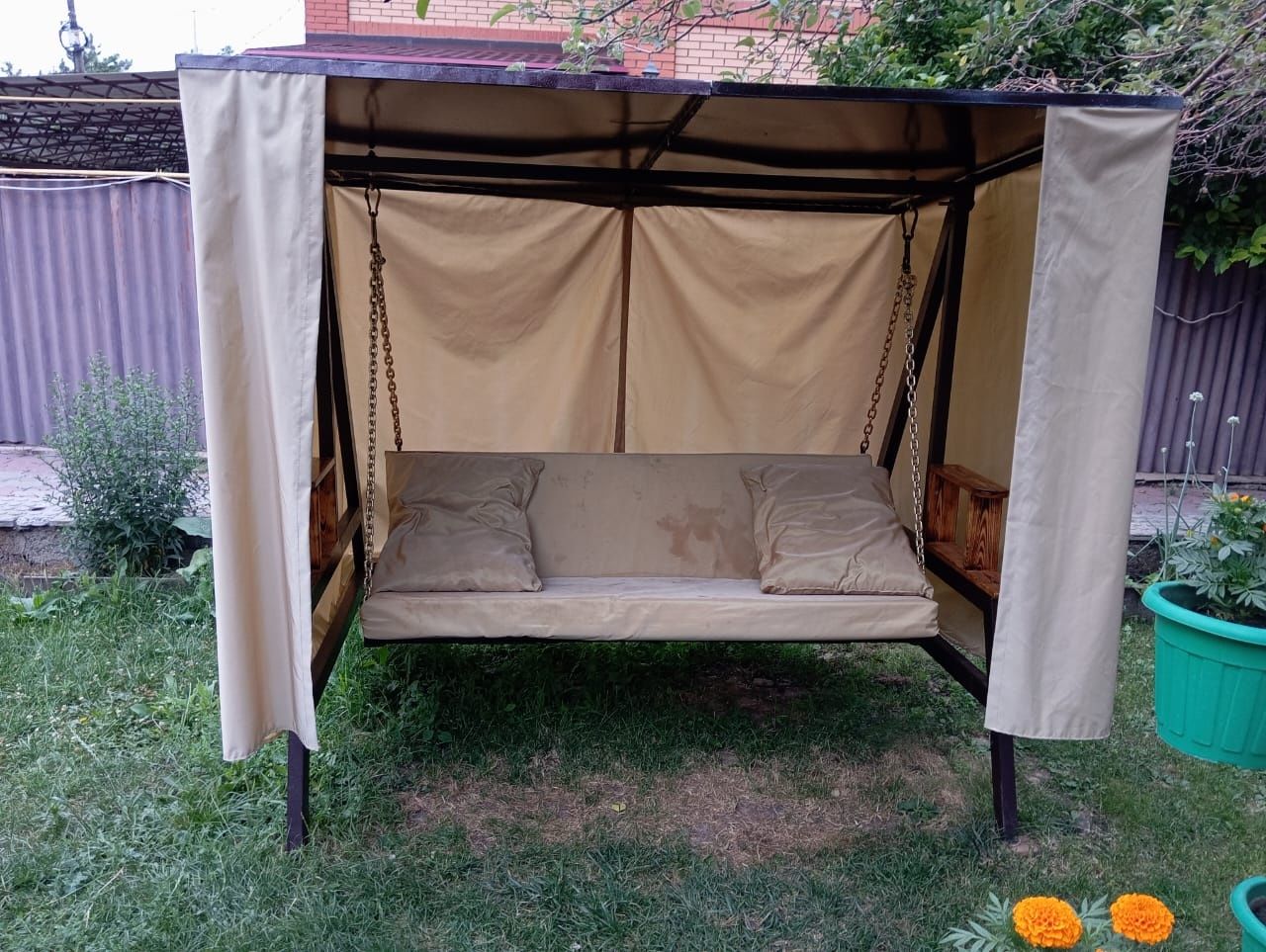 Качеля ручная работа