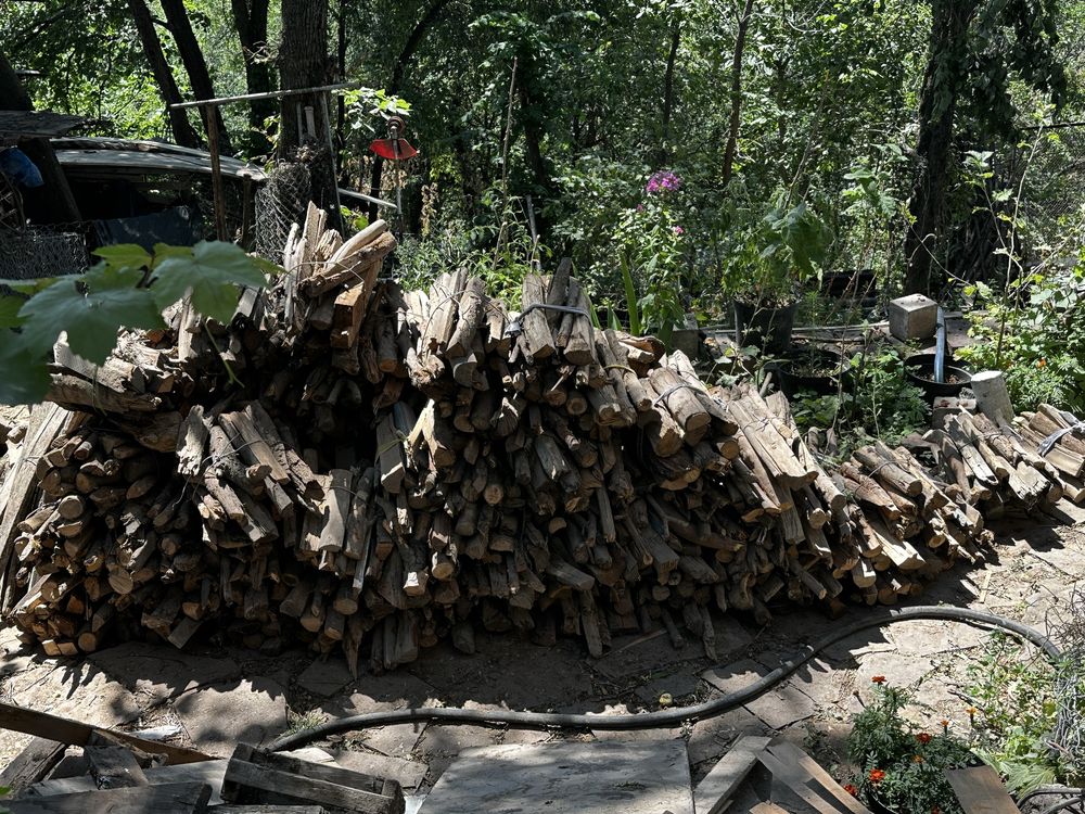 Дрова уже готовые в связке