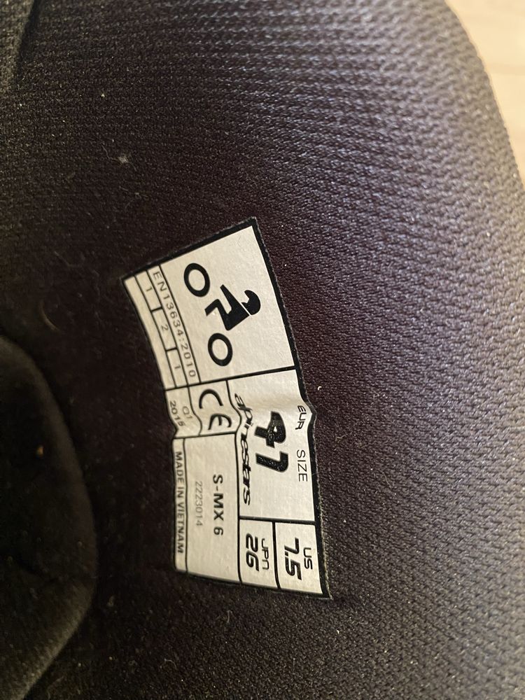 Продам боты Alpinestars коллаборация с КТМ. Состояние новое