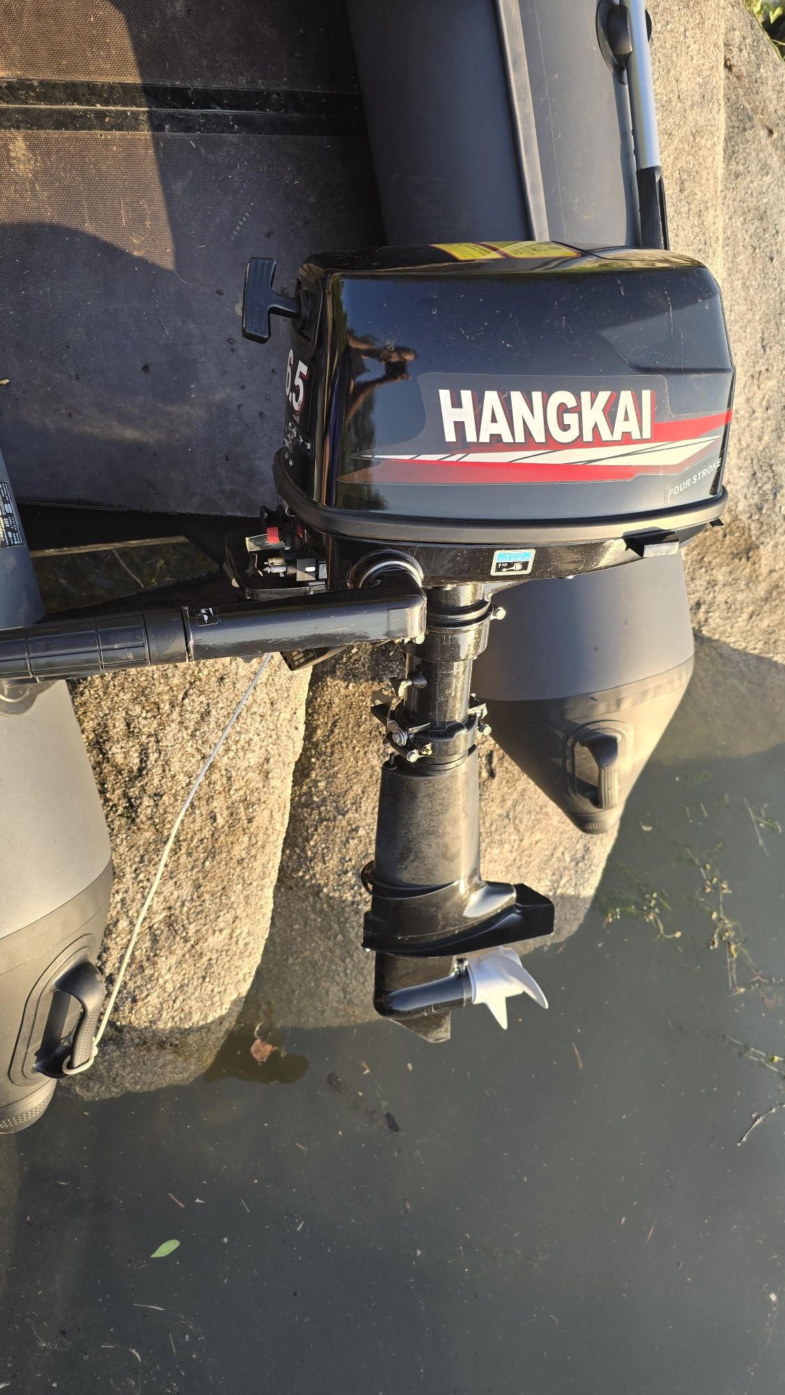 Лодочный мотор Hangkai HK6.5F 6.5 л.с. четырехтактный
