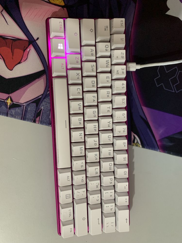 продам клавиатуру HyperX Alloy Origins 60 White